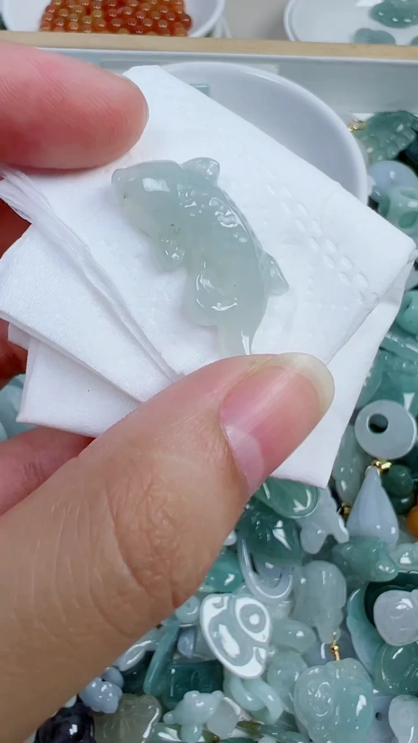 散珠翡翠8号链接，A货翡翠