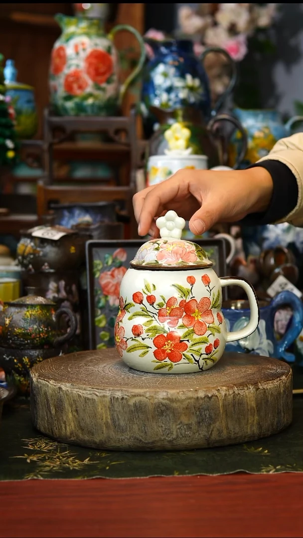 陶瓷75景德镇手工陶瓷釉下彩