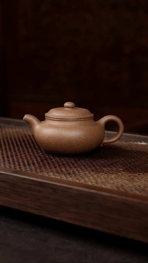 茶壶紫砂芝麻绿景舟仿古