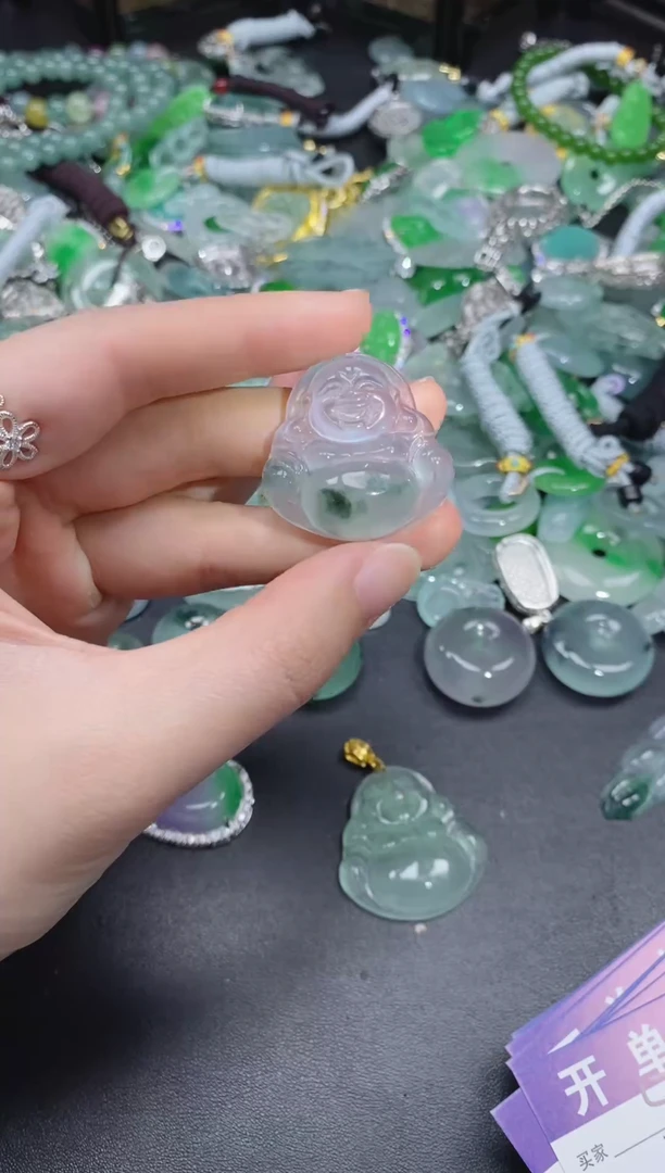 翡翠未镶嵌颈饰所见即所得（一物一图）54