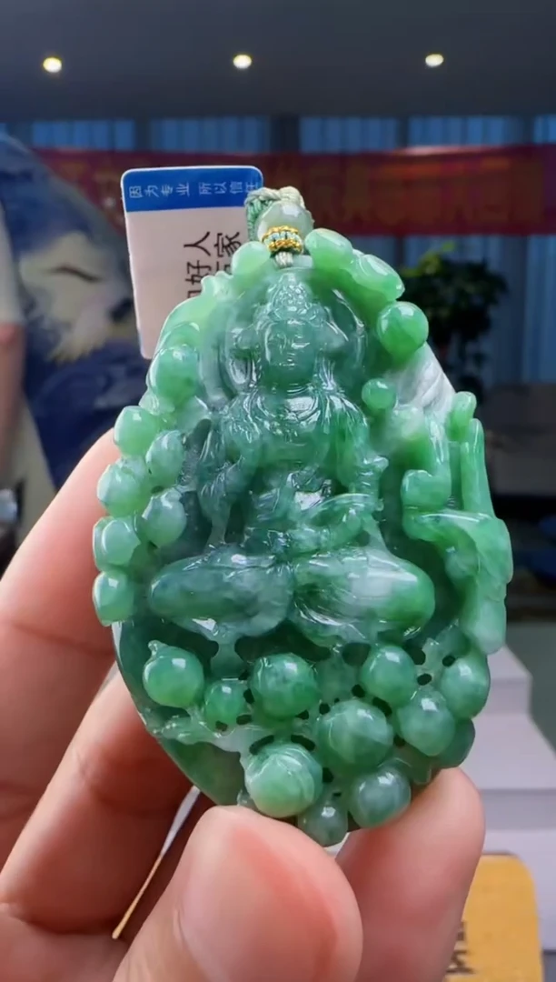 翡翠未镶嵌颈饰XM@@960Q3J19033