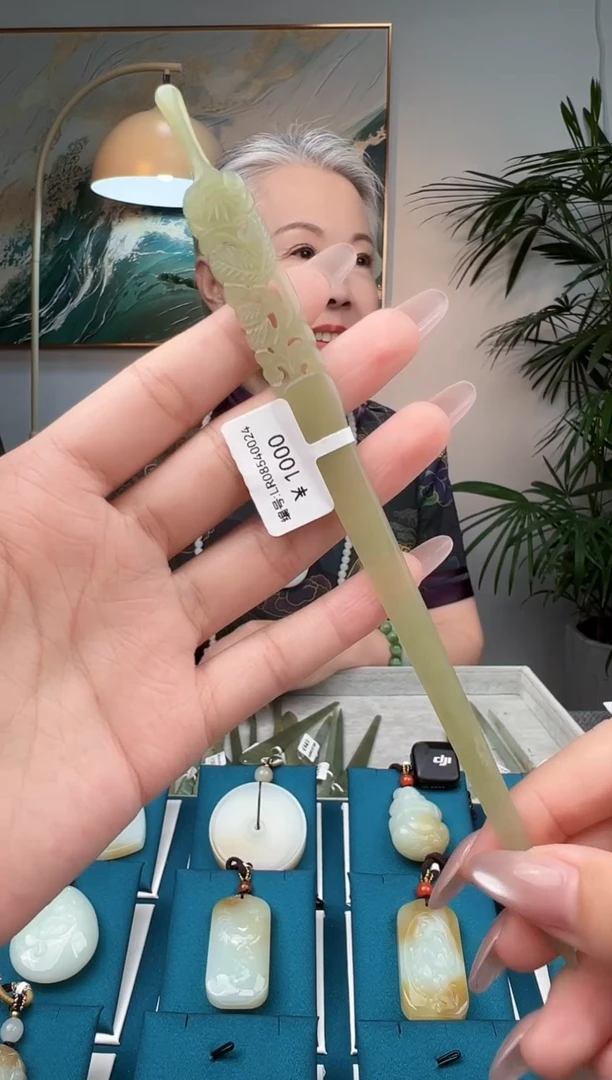 颈饰未镶嵌和田玉LR   簪子