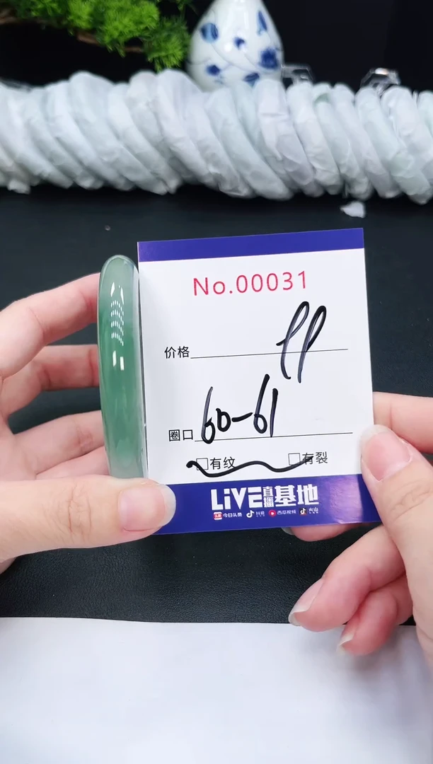 未镶嵌手镯翡翠31