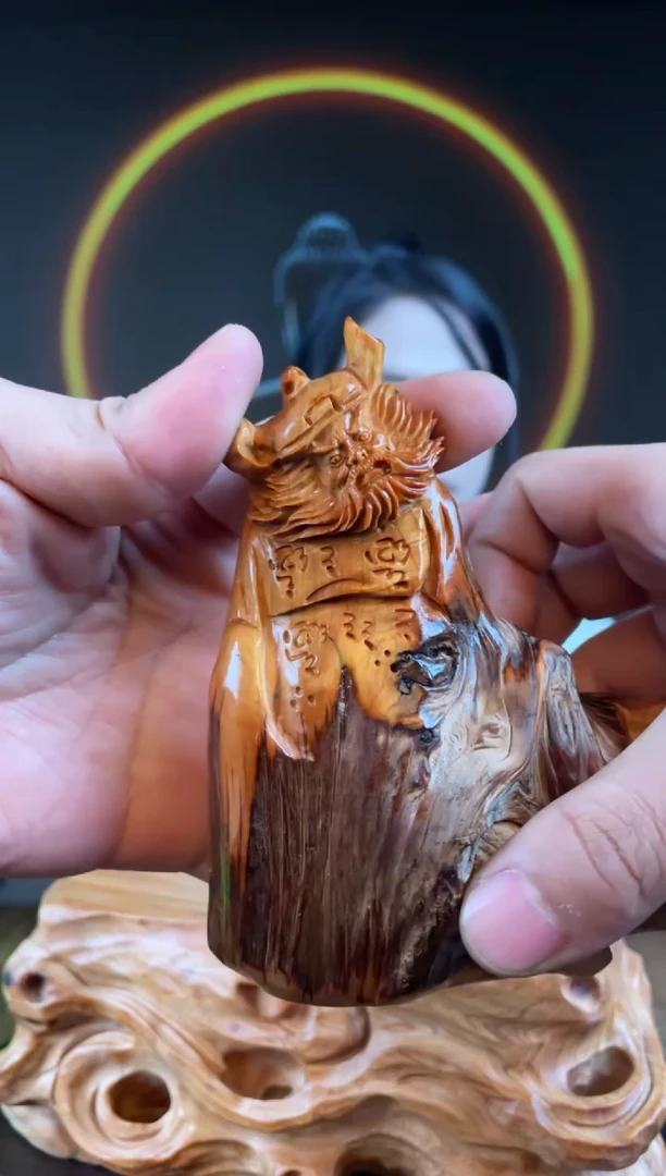 柏木（崖柏）手工摆件,先抢先得! 编号:291