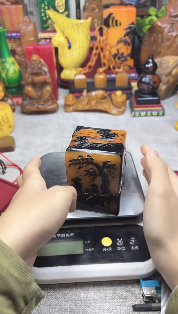 寿山石印石纯天然石料