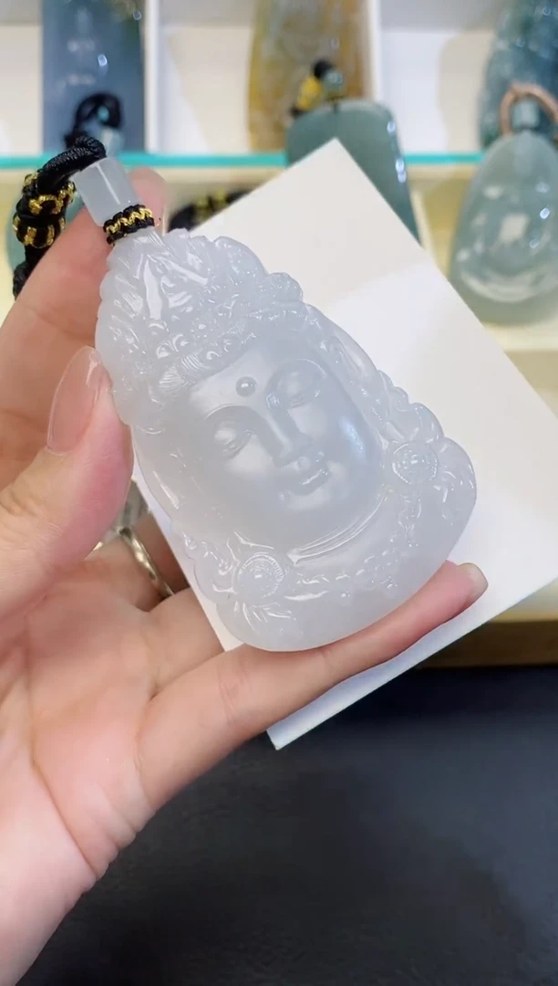 颈饰未镶嵌翡翠缅甸天然翡翠