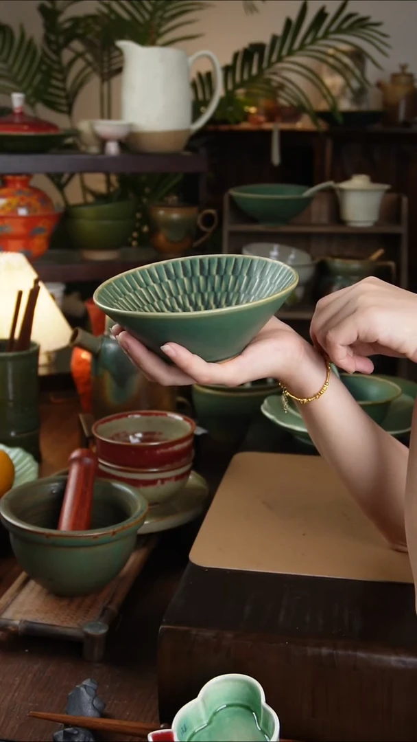 碗景德镇手工高温餐具