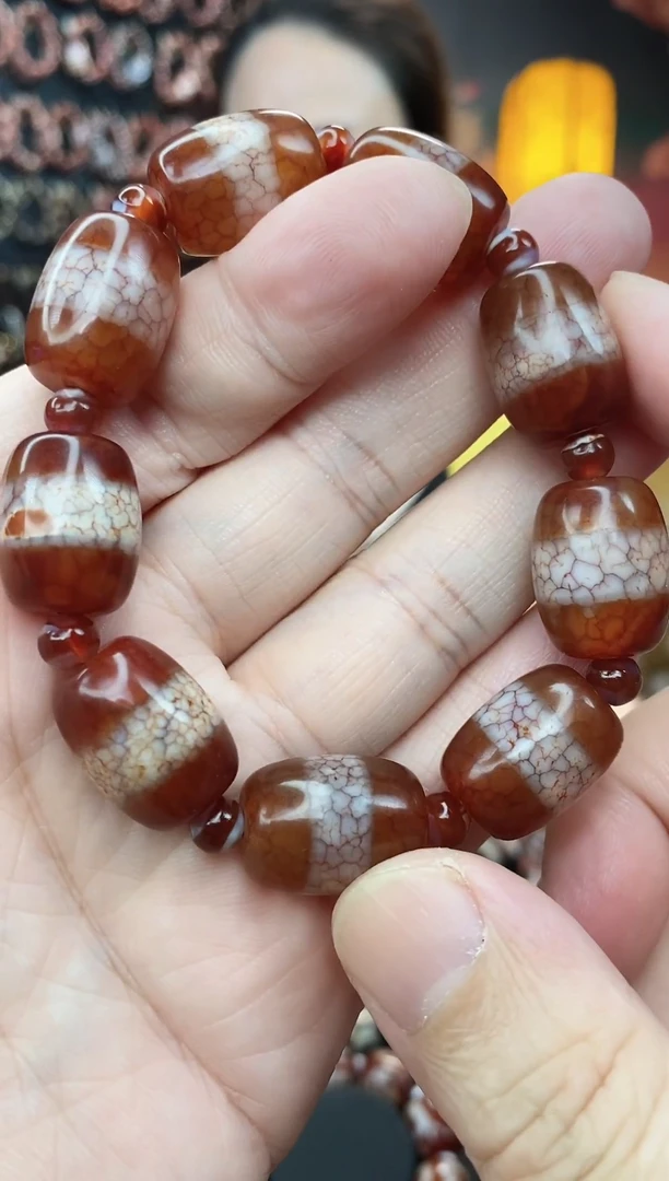 未镶嵌手串玛瑙/玉髓一线手串