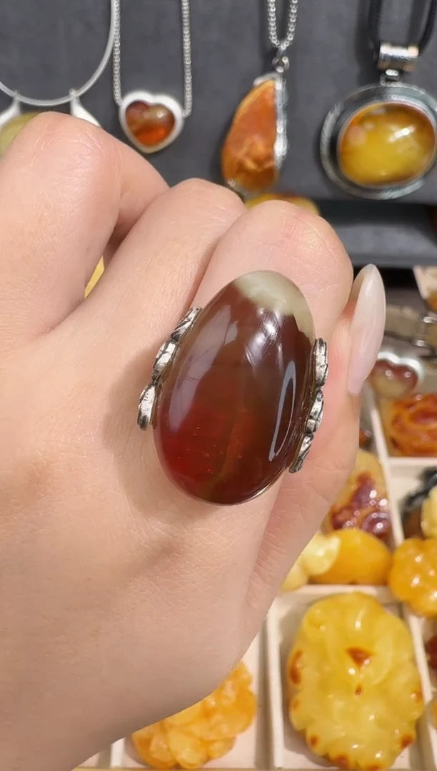 裸石琥珀未镶嵌琥珀