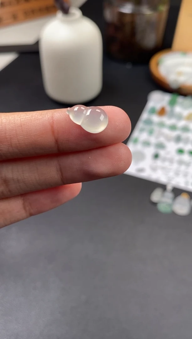 翡翠未镶嵌颈饰翡翠冰种葫芦