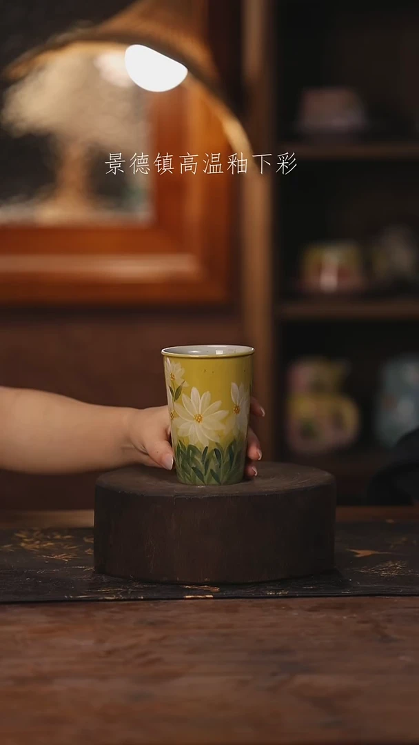陶瓷景德镇高温釉下手绘陶瓷143