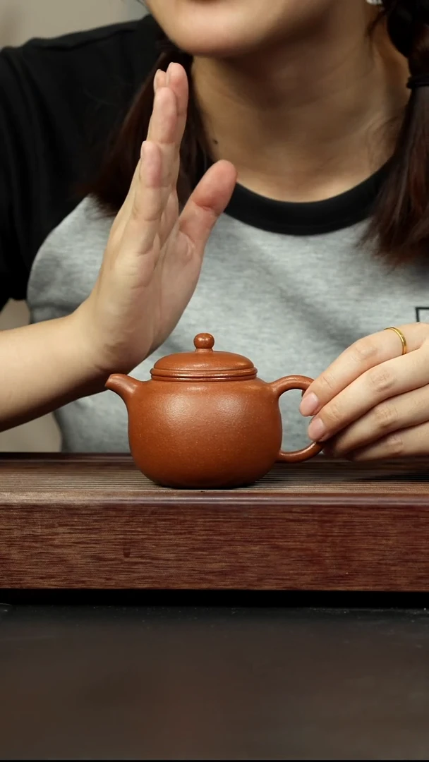 紫砂茶壶五彩泥 匏樽