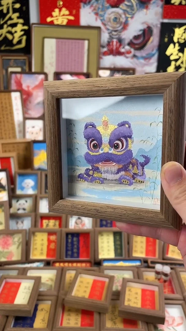 国画纯手绘书法绘画作品