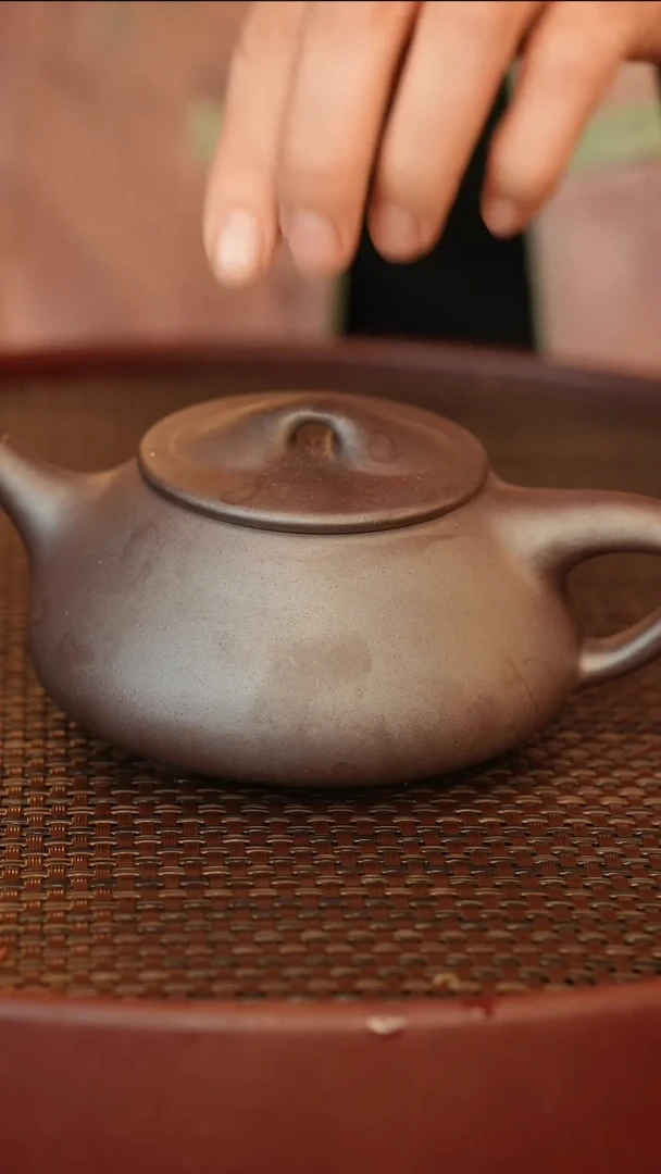 茶壶紫砂石瓢 还原烧 300cc