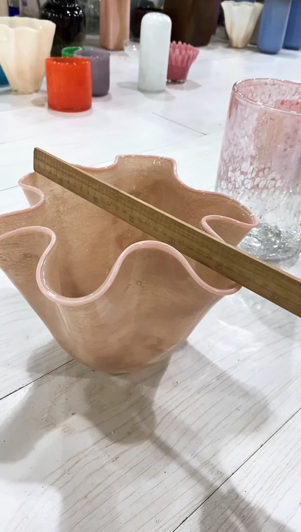 慕忆家手作琉璃花瓶