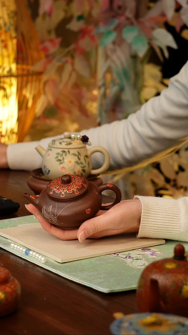 茶壶紫砂宜兴原矿紫砂手工壶