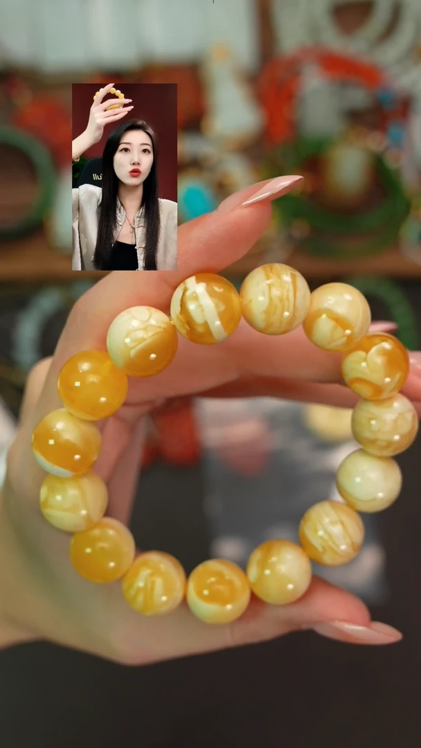 手串蜜蜡未镶嵌6****9遇见匠心品质回血