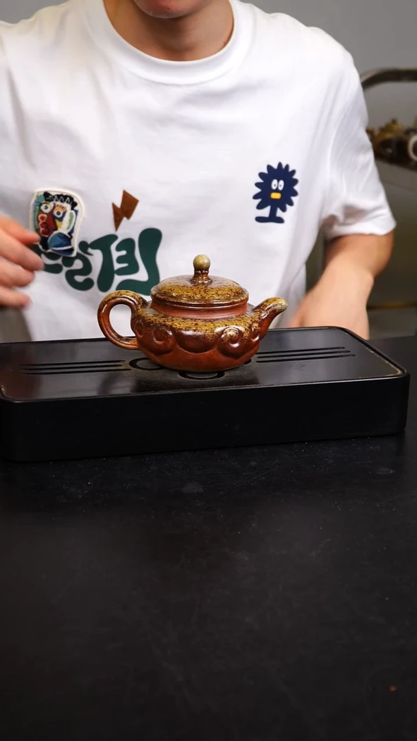 茶壶紫砂宜兴紫砂柴烧壶