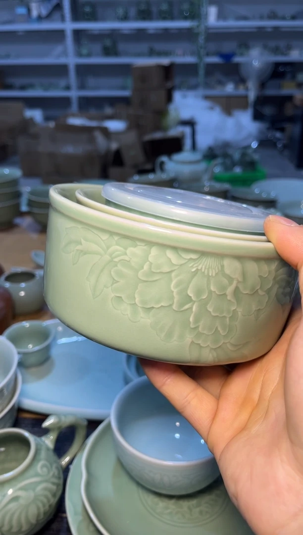 瓷瑕疵保鲜碗1套