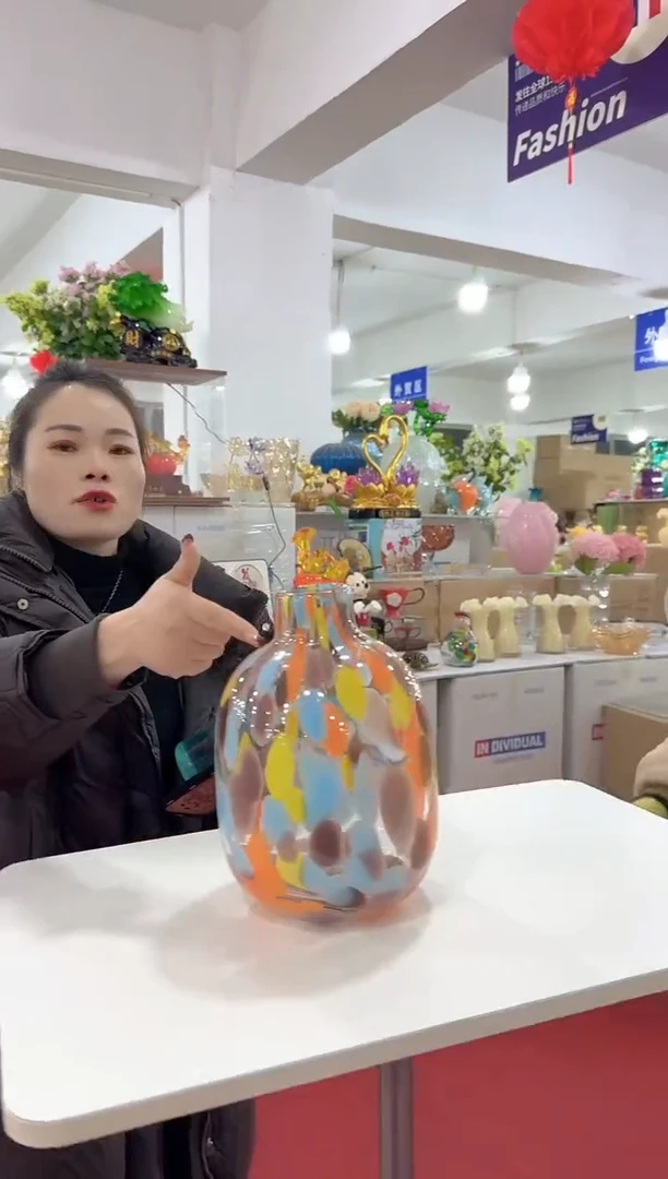 【闪购商品】无铅玻璃甄选花器-a-早42