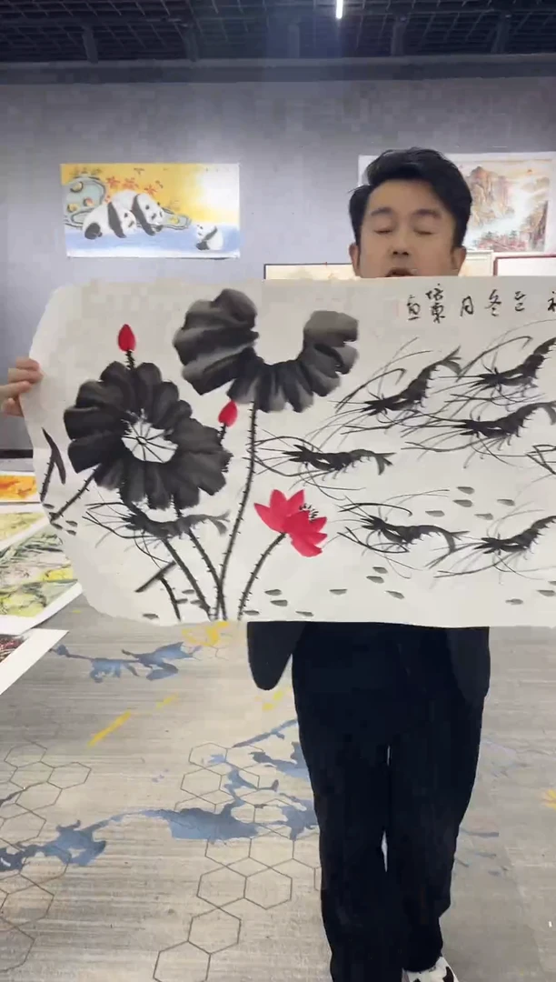 名人名画手工制作