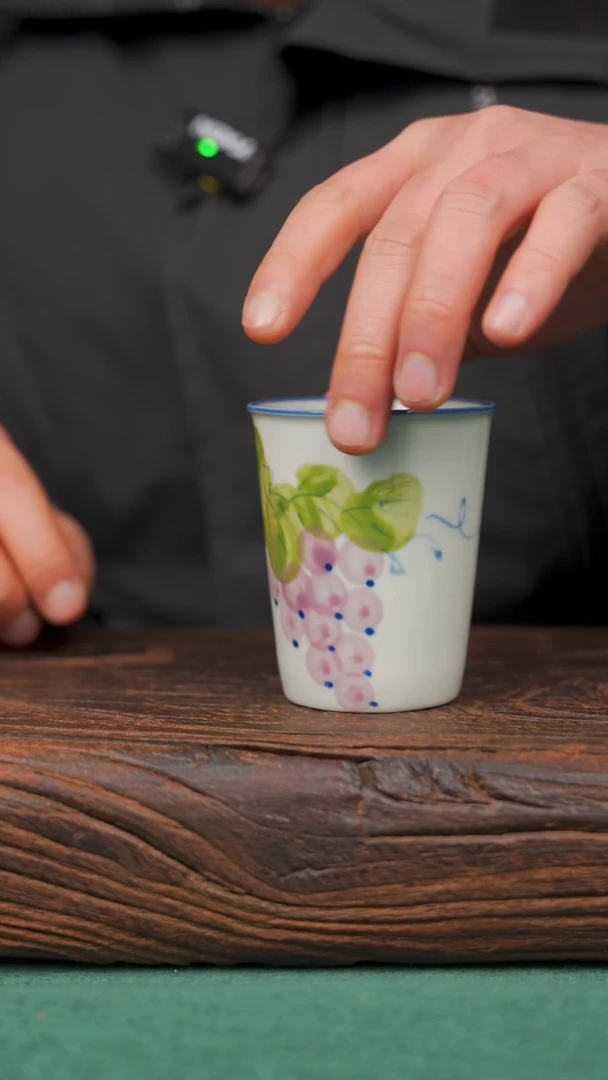 【闪购商品】瓷片19景德镇杯釉下手工手绘瓷器