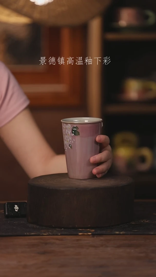 陶瓷景德镇高温釉下手绘陶瓷033