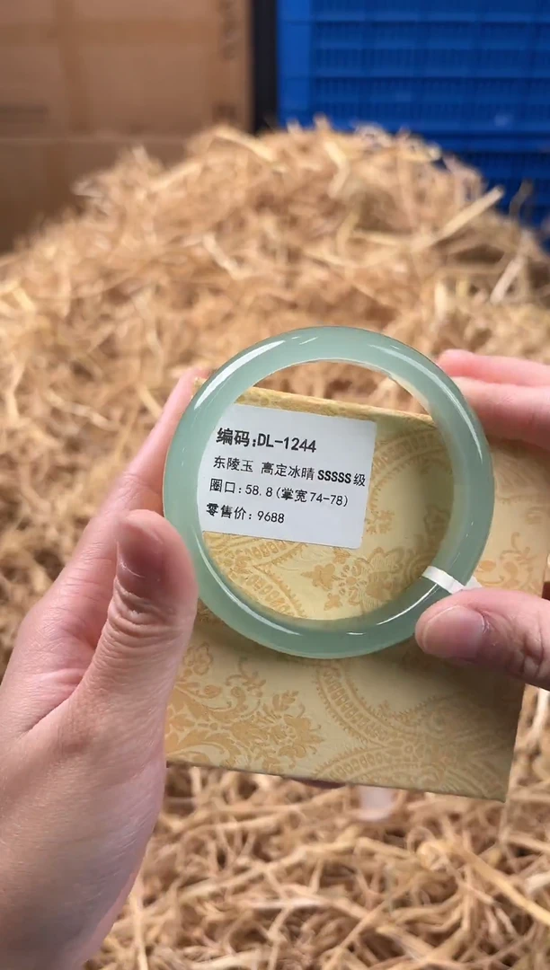 未镶嵌手镯石英质玉DL-1244