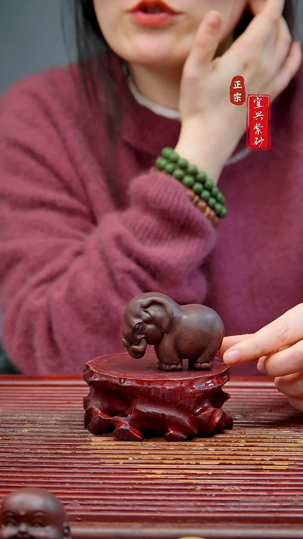 紫砂宜兴紫砂摆件