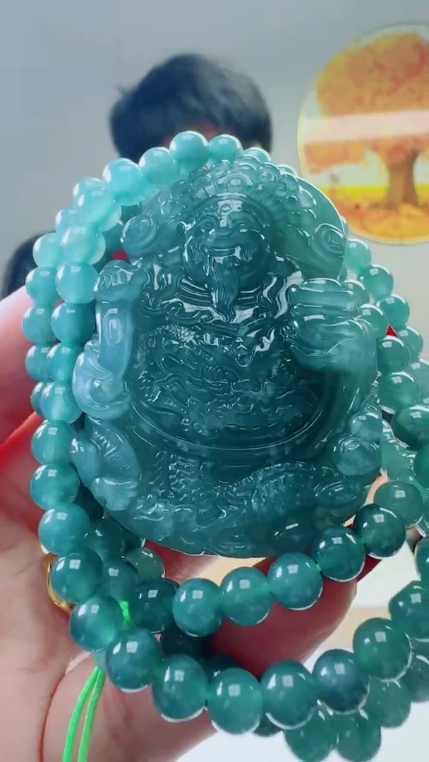 颈饰未镶嵌翡翠天然A货翡翠  多样性随机发其一