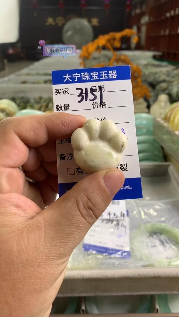 蛇纹石玉未镶嵌颈饰3151