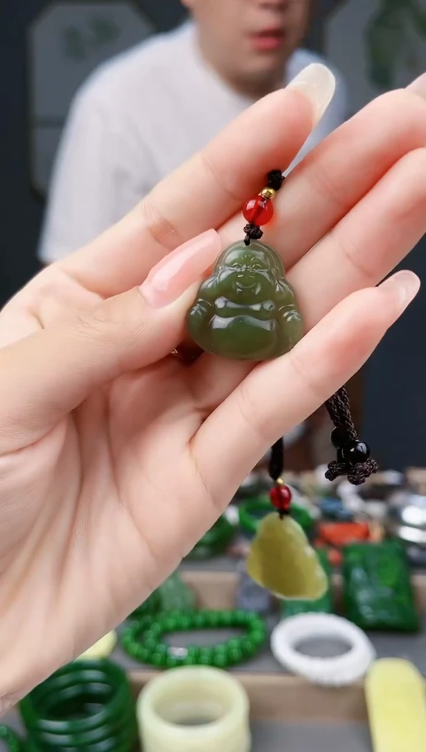 和田玉未镶嵌颈饰多样性发货拍一单发一个