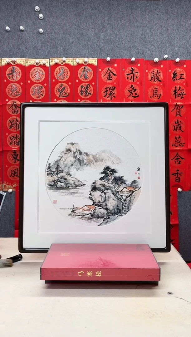 纸本62*62手绘字画作品定制