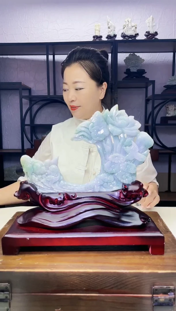 未镶嵌定制翡翠毛货09190265