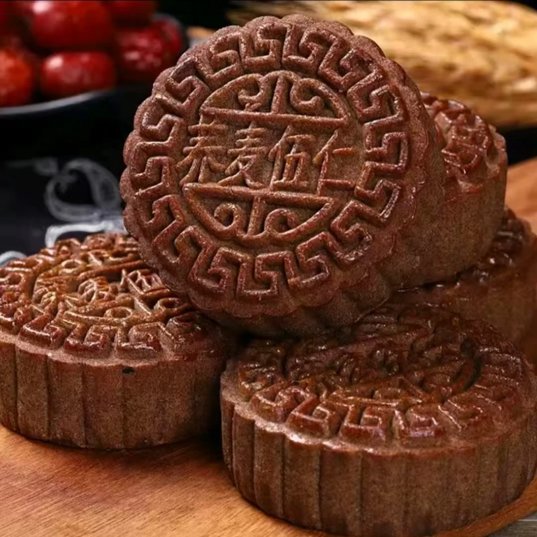 【买15送15个】无添加蔗糖木糖醇养麦五仁粗粮艴倾办涪养代餐月饼