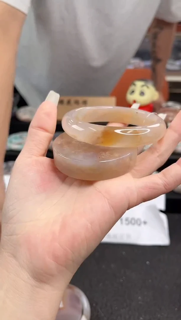 未镶嵌手镯石英质玉61圈口 （赠品镯心）3346217