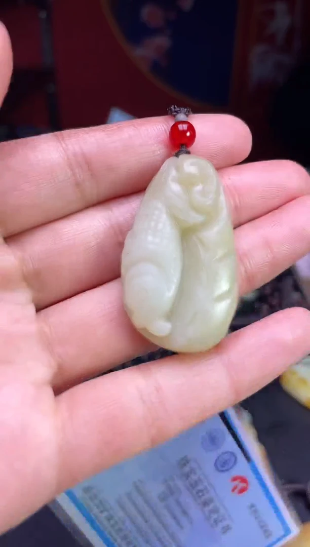 颈饰未镶嵌和田玉123