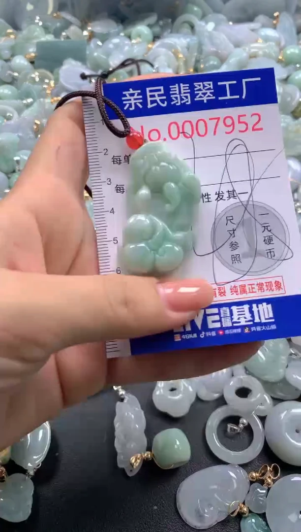 颈饰未镶嵌翡翠7952