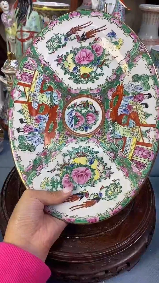 瓷片微瑕慎拍景德镇窑老厂瓷器单件