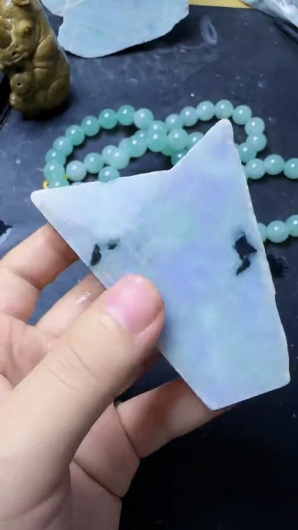 未镶嵌挂件翡翠007