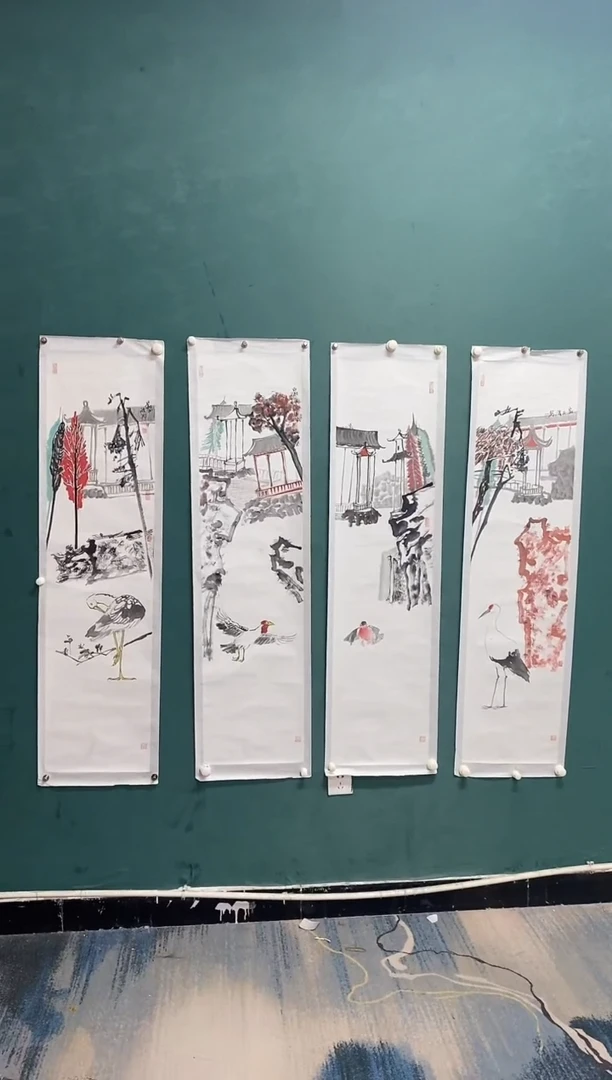 国画刘正波老师作品福利