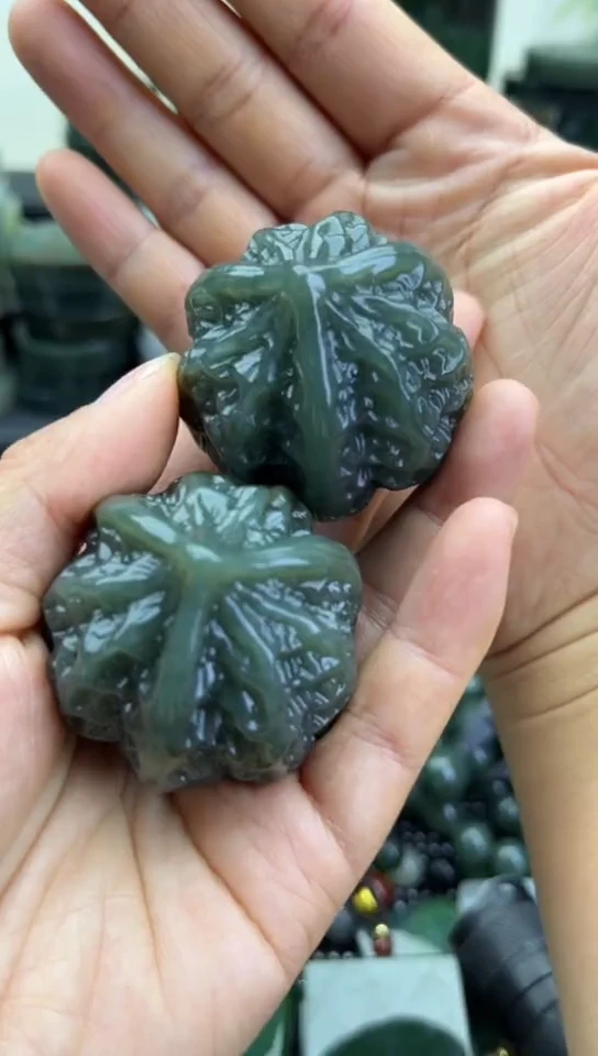 未镶嵌和田玉珠宝半成品核桃