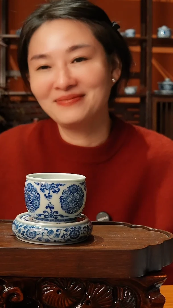 【闪购商品】景德镇镹曰手柴窑手工手绘茶具