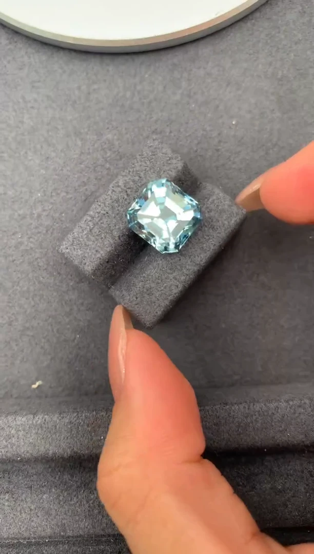 裸石海蓝宝石8ct海蓝宝  FE  定制