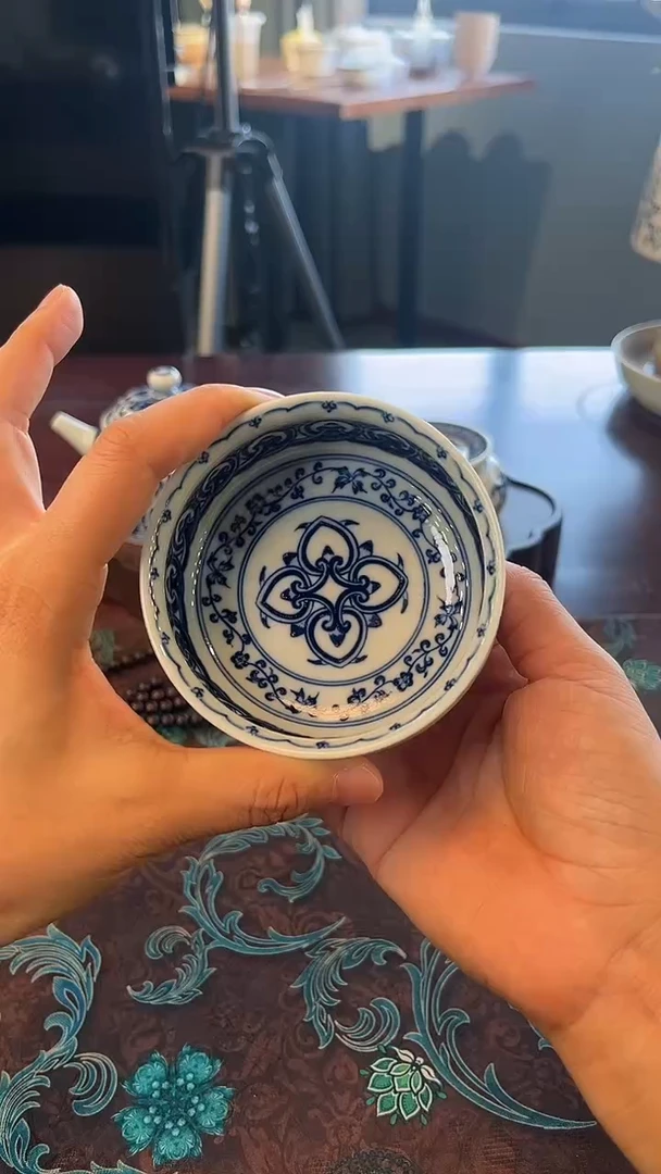 镹曰手工手绘柴窑茶具