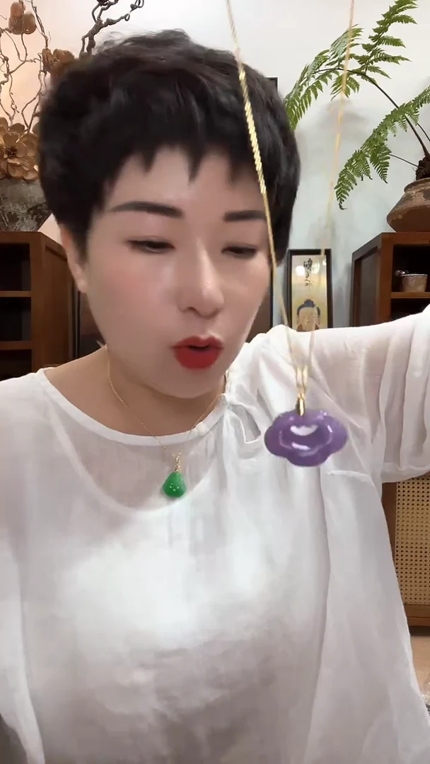 吊坠(赠链)合金翡翠292