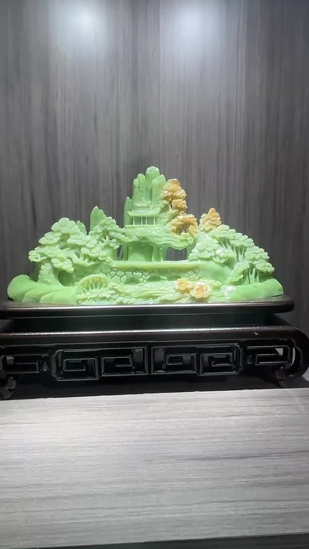 玉让****航山水家居摆件