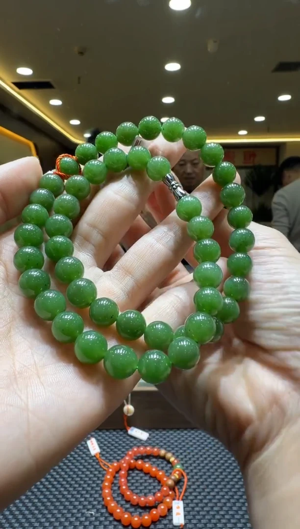 颈饰未镶嵌南红玛瑙朱*项链9-10