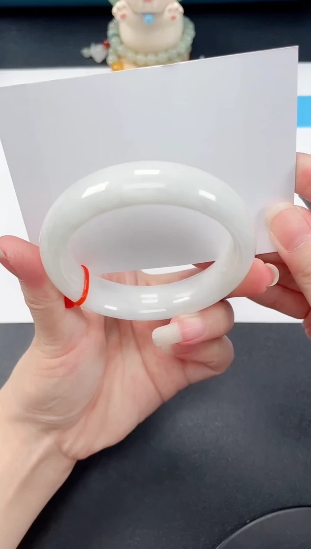 和田玉（白玉）手镯未镶嵌119-57.2