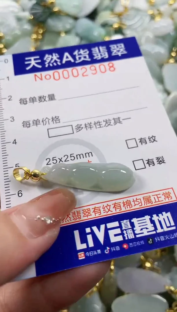 颈饰未镶嵌翡翠天然A货翡翠